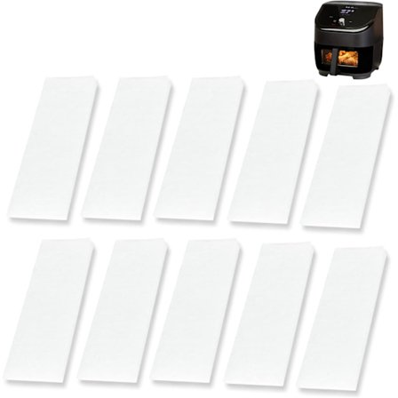 10 stk. udskiftningsfiltre til Instant Pot Air Fryer, der fjerner lugt