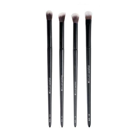 Brushworks Eye Blending Set, 1 sett
