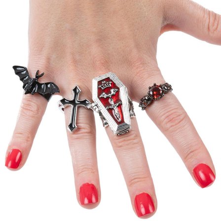 Gotiska Ringar 4-pack