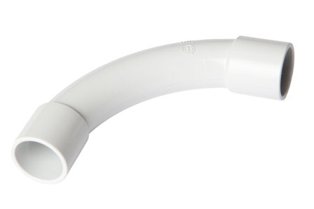 PM FLEX 1400667 Putken mutkakappale 90°, halogeeniton 50 mm, Asennustuotteet