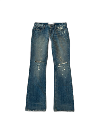 Abercrombie & fitch lågmidjade jeans