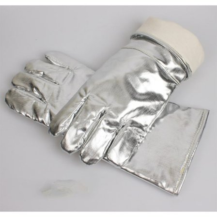 300 graders højtemperaturbestandig aluminiumsfolie Højtemperaturbestandige handsker 300 grader 500 grader brandsikre, skoldningssikre, varmebestandige