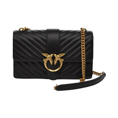 Pinko, Bag Zwart, Dames, Maat:ONE Size,leer