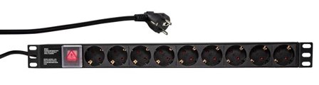 LogiLink LOGILINK- 19'' 19'' power distribution unit with 9 sockets (DIN49440)