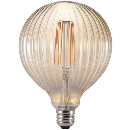 Nordlux AVRA Stripes LED-lampa E27 Amber, Belysning
