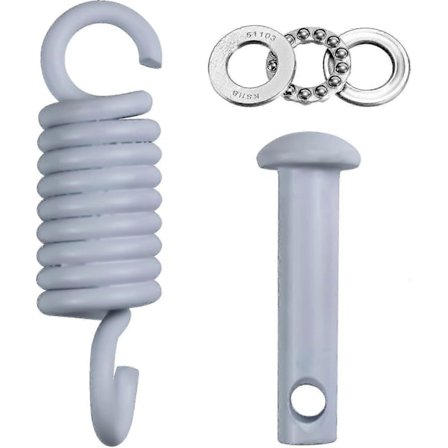 Hängmatta Stol Komplett Upphängningskit - Nest Egg Hängmatta Stol Fjäderstift Plugghårdvara - 500lb Hängmatta Stol Upphängningskit För Hängande 