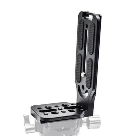 Kamera L Fäste L Platta SVART SVART svart