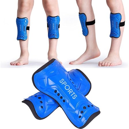 Fotball Skinnbeskyttere Barn Ungdom Voksen Beskyttet Skinnbeskyttere Barn Fotball Skinnbeskyttere Beskyttende Utstyr, Lett og Pustende for 