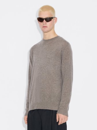 Holzweiler Cashmere Crew - Taupe - Men's - Medium