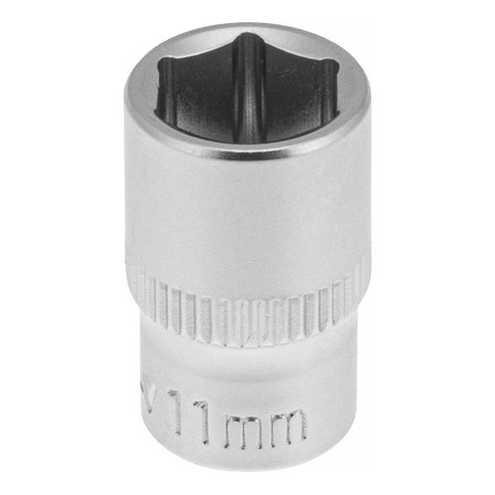 PELA 562365 Hylsa drivstorlek 1/4", 6-kant, kort 11 mm, Handverktyg