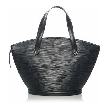 Louis Vuitton, Pre-owned Handbag Zwart, Dames, Maat:ONE Size