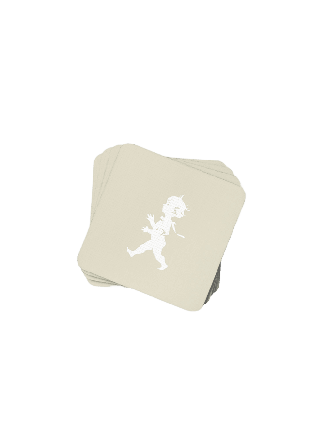 Solstickan Design Glasunderlägg Serveringstillbehör Beige 10 x cm