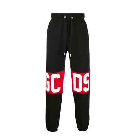 Gcds, Band Logo Sweatpants Zwart, Heren, Maat:M