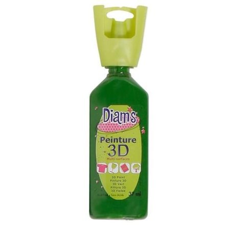 Diam's 3D Maali 37 ml Kiiltävä Kuusenvihreä