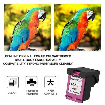 Blekkpatroner Erstatning for HP 61 XL Officejet Ikke-OEM