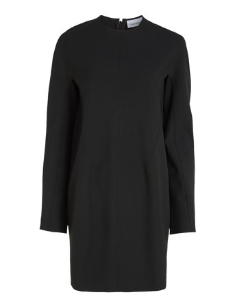 Calvin Klein | Heavy Viscose Ls Shift Dress | 38