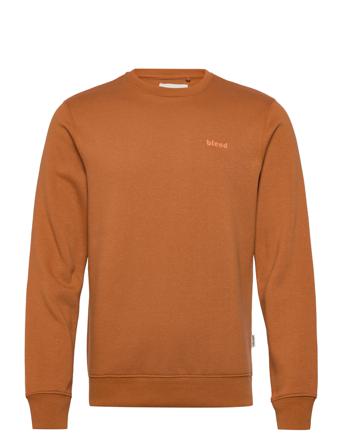 Bhdownton Crew Neck Sweatshirt Sweat-shirt Genser Oransje Blend