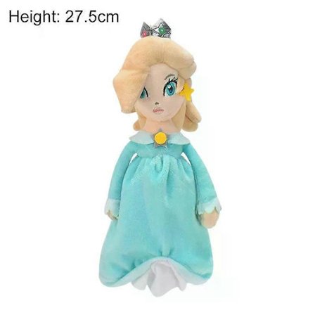 AGame Mario Plyschdocka Söt Mario Luigi Princess Peach Daisy Rosalina Elefant Bowser Bowser Jr Vivian Ninji Gosedjur