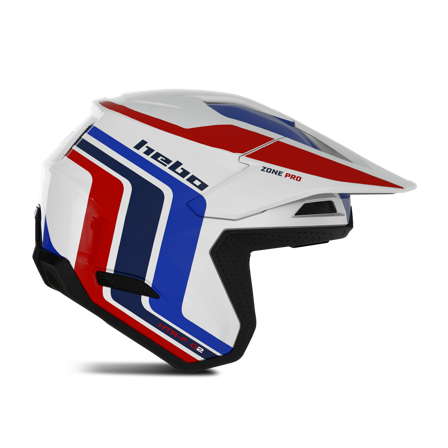 Hebo Zone Pro Trial Hjälm Vit L