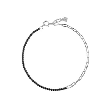 925 Sterling Sølv Fargerik Cubic Zirconia Choker Kjede Halskjede 2021 Regnbue Sjarm Lang Kjede Smykker Horoskop CZ Kvinner Gave