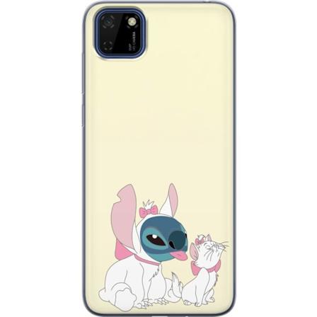 Huawei Y5p Genomskinligt Skal Stitch aristocats