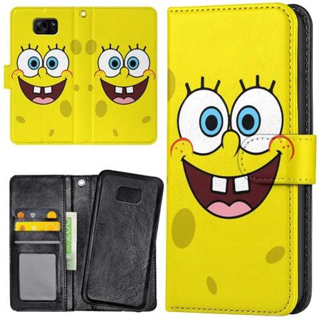 Samsung Galaxy S7 - Lommebok Deksel Svampebob