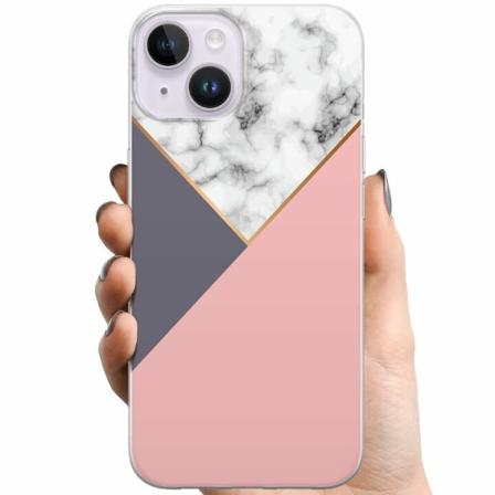 Apple Iphone 14 Plus Tpu Mobilskal Marble Cut