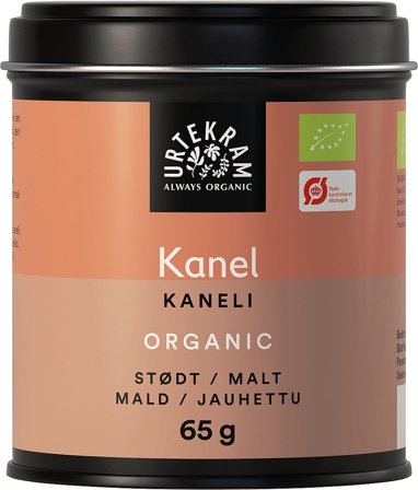 Urtekram Kanel stødt Ø 65 g, Helse & Madvarer, Krydderier, Kanel