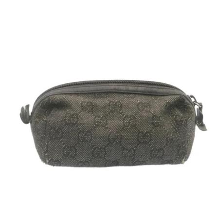 Gucci Vintage, Pre-owned Canvas pouches Bruin, unisex, Maat:ONE Size,leer