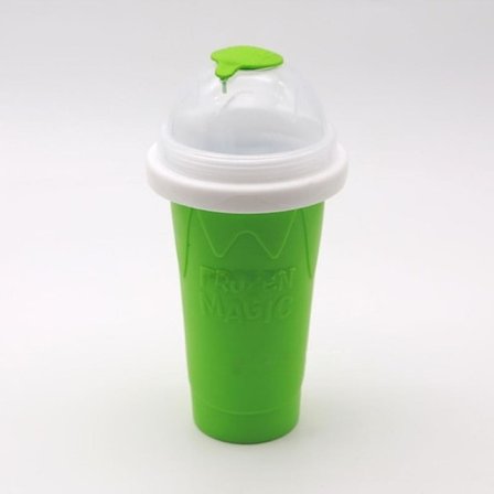 Slushy Maker - Grønn Gjenbrukbar Slushy Maker-kopp, Hjemmelagde Slushies
