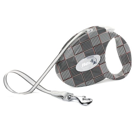 Flexi - Fashion Ladies Classy Grey - Hundkoppel- För stora hundar