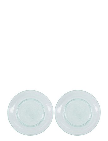 Plate, Rain Blue House Doctor