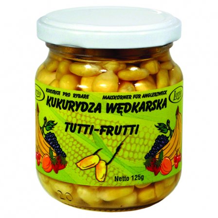 Lorpio Corn Flavoured In Juice 125g - Tutti Frutti