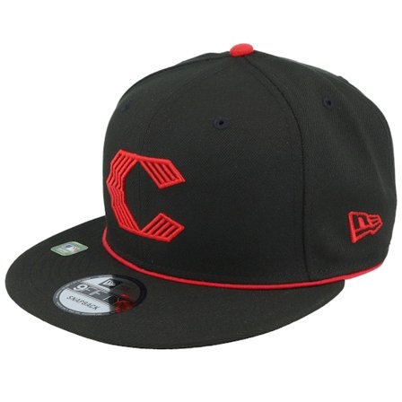 New Era - MLB - Black - snapback - Cap - Cincinnati Reds MLB24 City Connect Off 9FIFTY Black Snapback - Hatstore