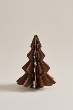 Jotex - Dekorasjonsjuletre Med Lyskjede Brun - ABIES - Kjøp Juledekor hos Jotex