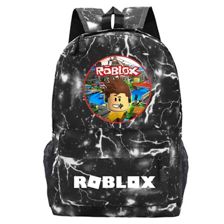 Ryggsekk for grunnskole- og videregående elever, skolesekk med stor kapasitet for spilltilbehør