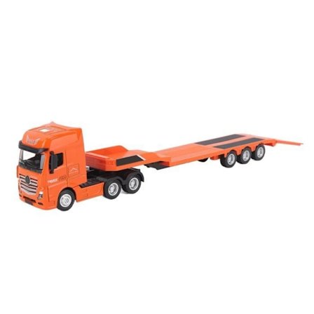 1:50 Skala Legering Flatbed Ranch Trailer Leke for Barn fra 8 År og Oppover, Statisk Modell