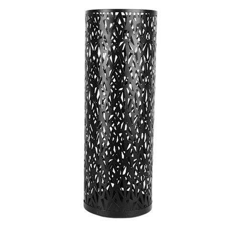 Sateenvarjoteline nopeasti kuivuvalla ontelomuotoilulla, ruosteenkestävä metallinen vapaasti seisova sateenvarjoteline kodin sisäänkäynnille, 