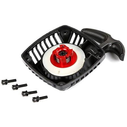 Enkel startsnorsett 23/26/29/30.5CC motor for 1/5 ROVAN KM BAJA 5IVE T fjernkontrollbildeler, rød