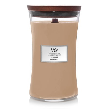 Woodwick Hourglass Candles Cashmere 610gr - Candela Profumata