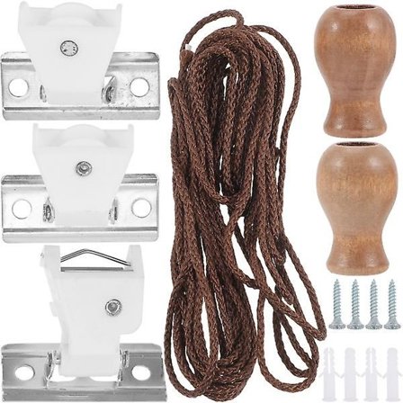 1 sæt bambus rullegardin reb tilbehør rullegardin dele rullegardin beslag (FMY)