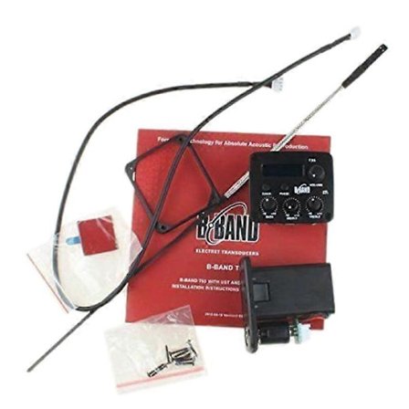 Akustisk Guitar Pickup System Kit Generel B Band T35 3-Bånds Eq med Tuner