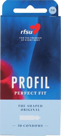 RFSU Profil Kondomer 30 stk, Mænd, Krop & Helse, Kondomer