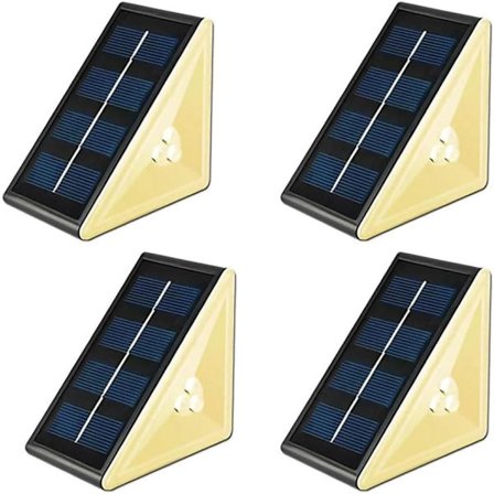 2/4-pak IP67 Solcellelamper til Trapper og Terrasse – LED Udendørsbelysning, Vandtæt_OF
