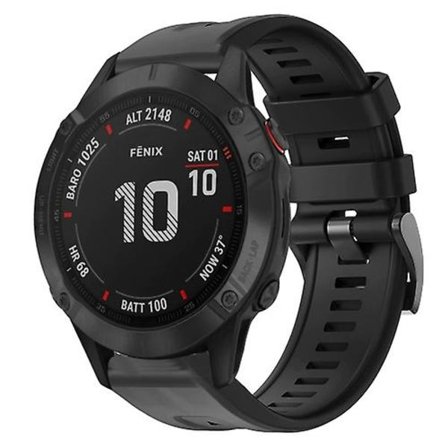 För Garmin Fenix ​​6 Pro Gps metallspänne i enfärgad watch