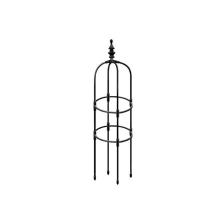 Tower Obelisk Trädgårdsspaljé U-formad växtställning Blomklätterstativ Rostbeständigt blomstöd i rostfritt stål