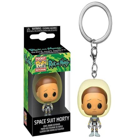 Rick ja Morty Avaimenperä | Mini Sarjakuva Riipus *Space Morty*