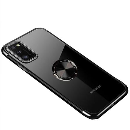 Glat FLOVEME etui med ringholder - Samsung Galaxy A41 Svart