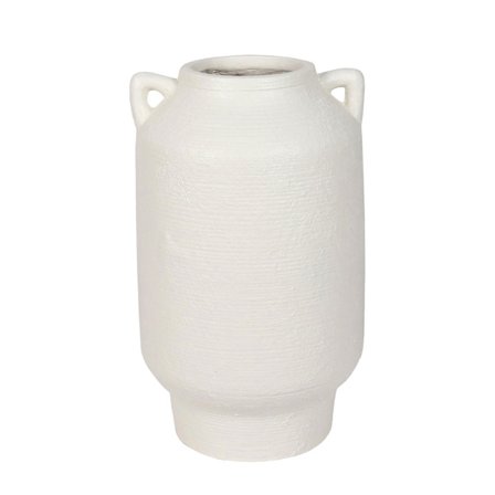 Hvid MgO-vase – 30x30x50 cm