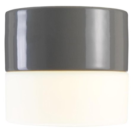 Ifö Electric Aton Giza Takarmatur matt, IP44, LED Grå, Belysning